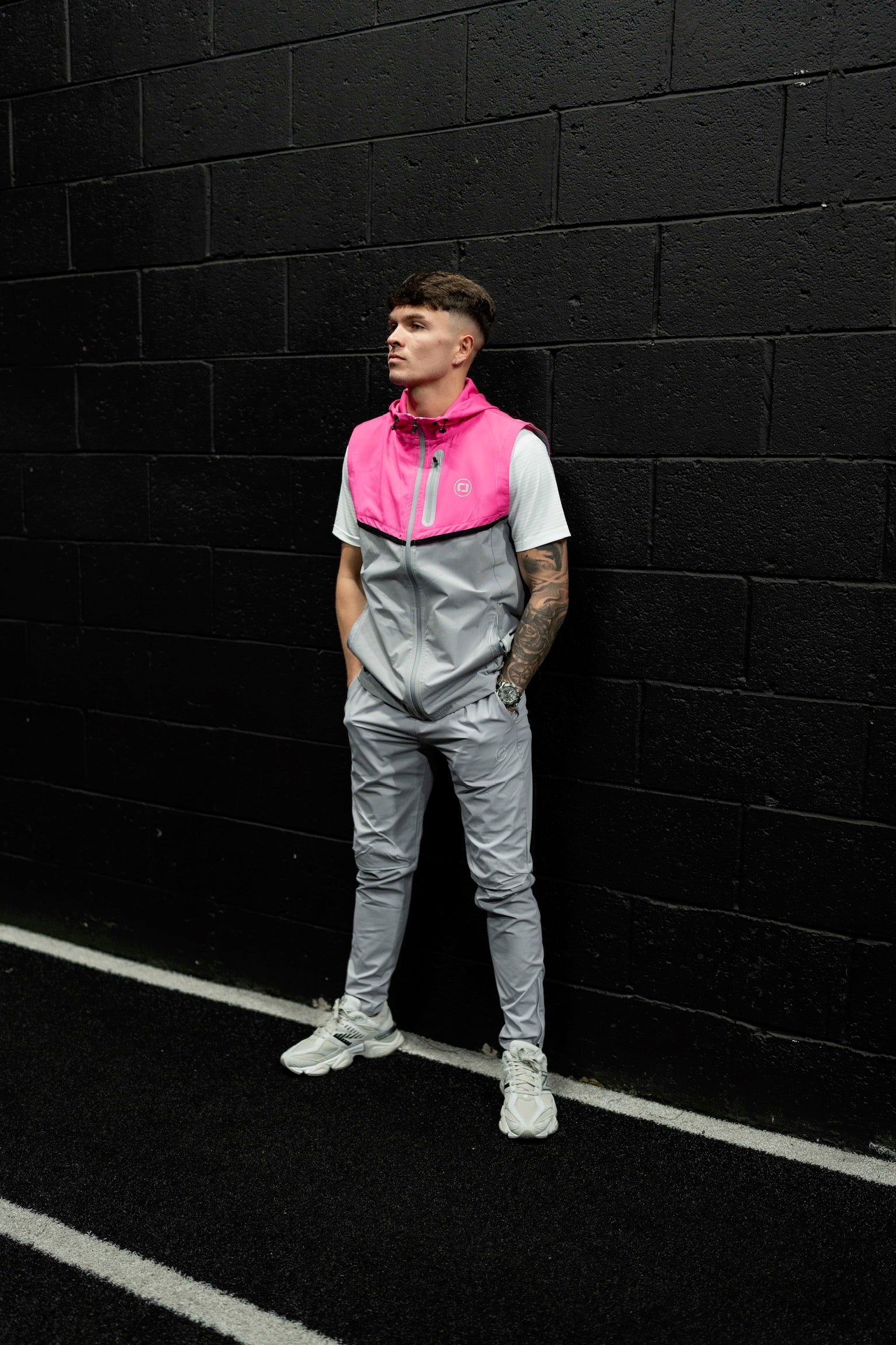 Certified Gillet Tracksuit Pink
