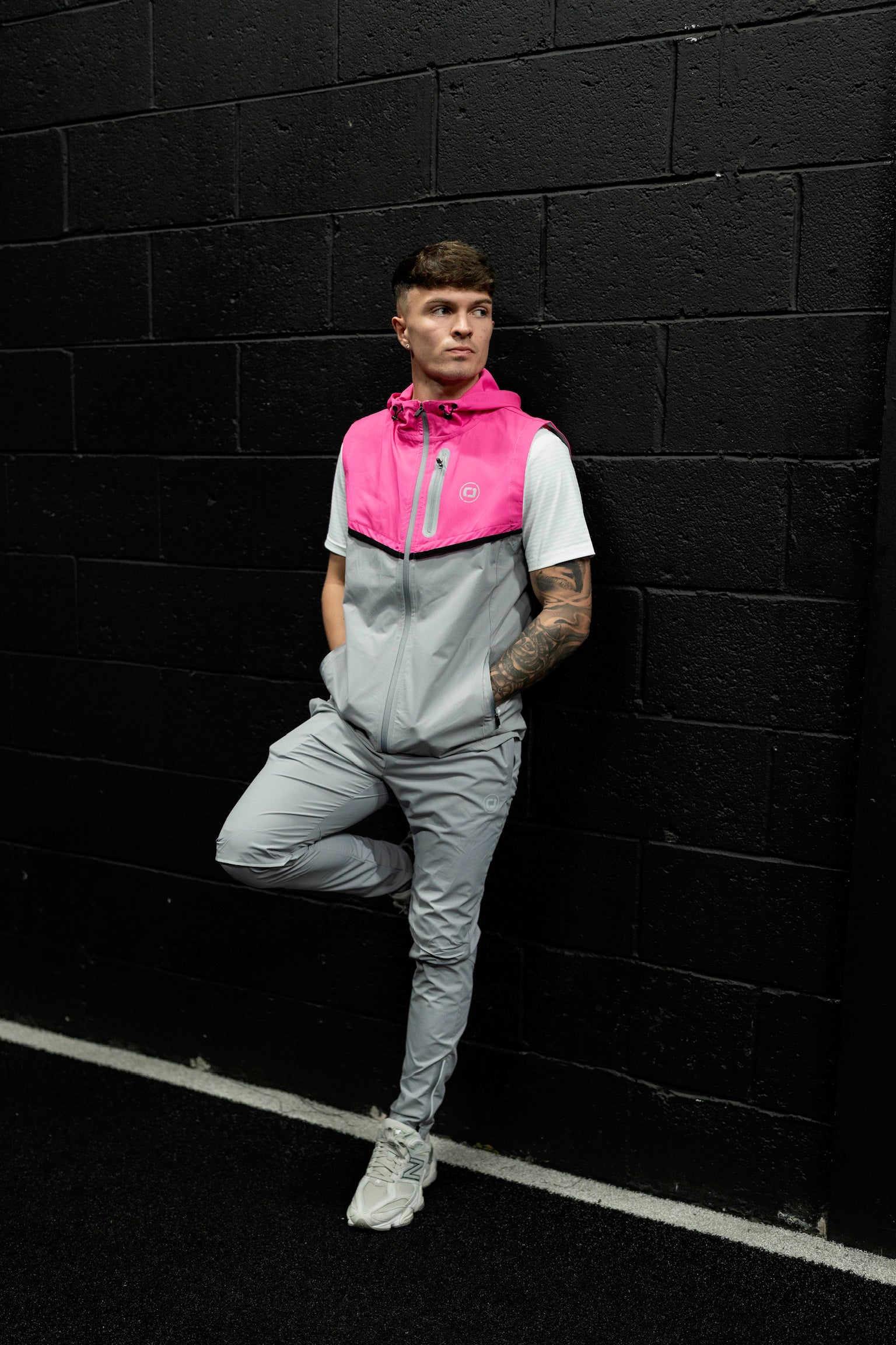 Certified Gillet Tracksuit Pink