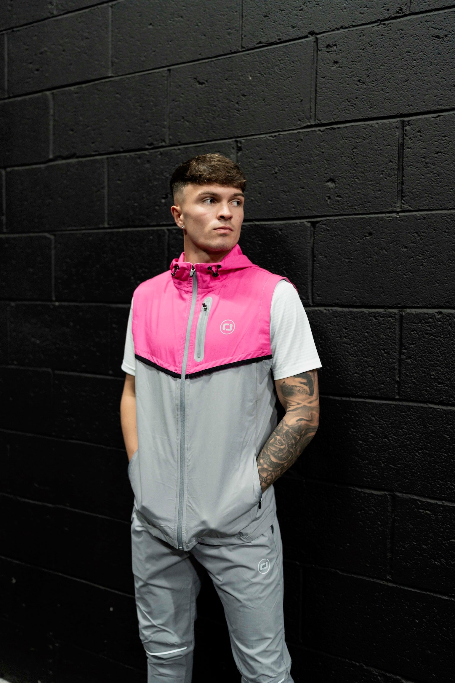 Certified Gillet Tracksuit Pink
