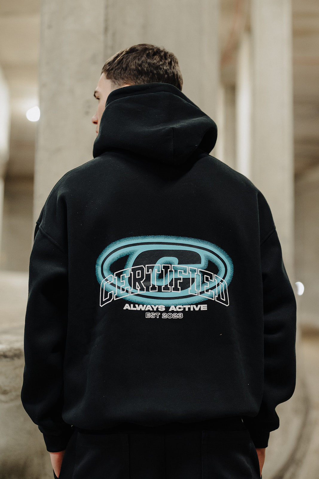 Certified Culture Hoodie Aqua Blue