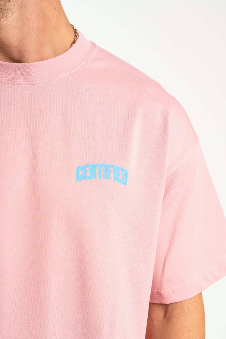Certified Worldwide T-Shirt Pink