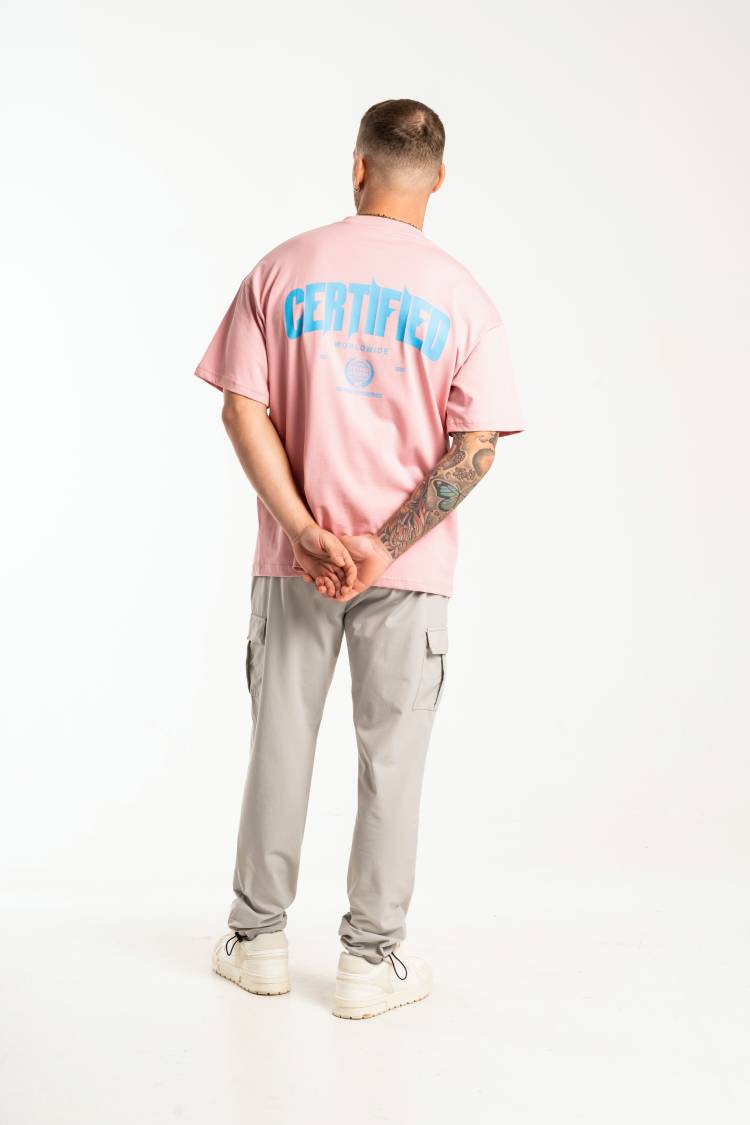 Certified Worldwide T-Shirt Pink