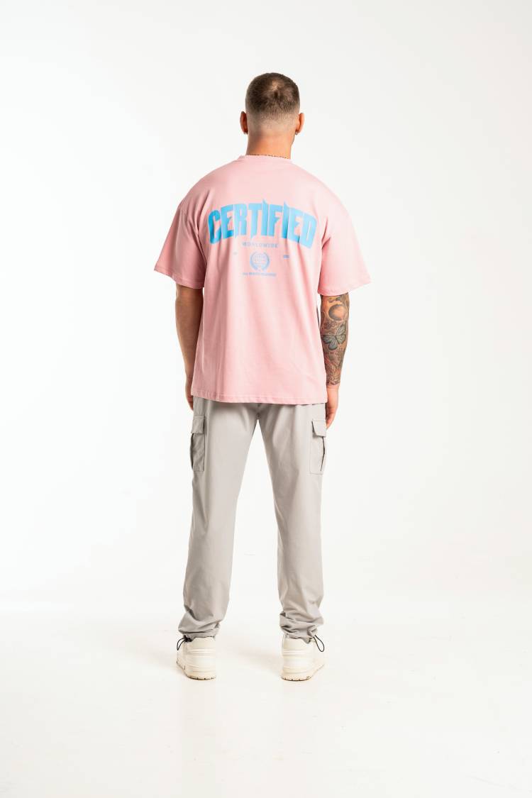 Certified Worldwide T-Shirt Pink