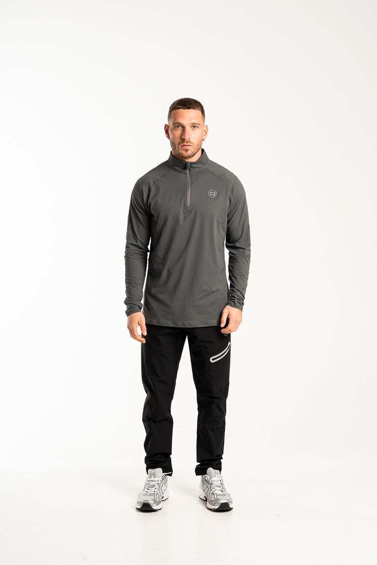 Certified Sports 1/4 ZIP Charcoal
