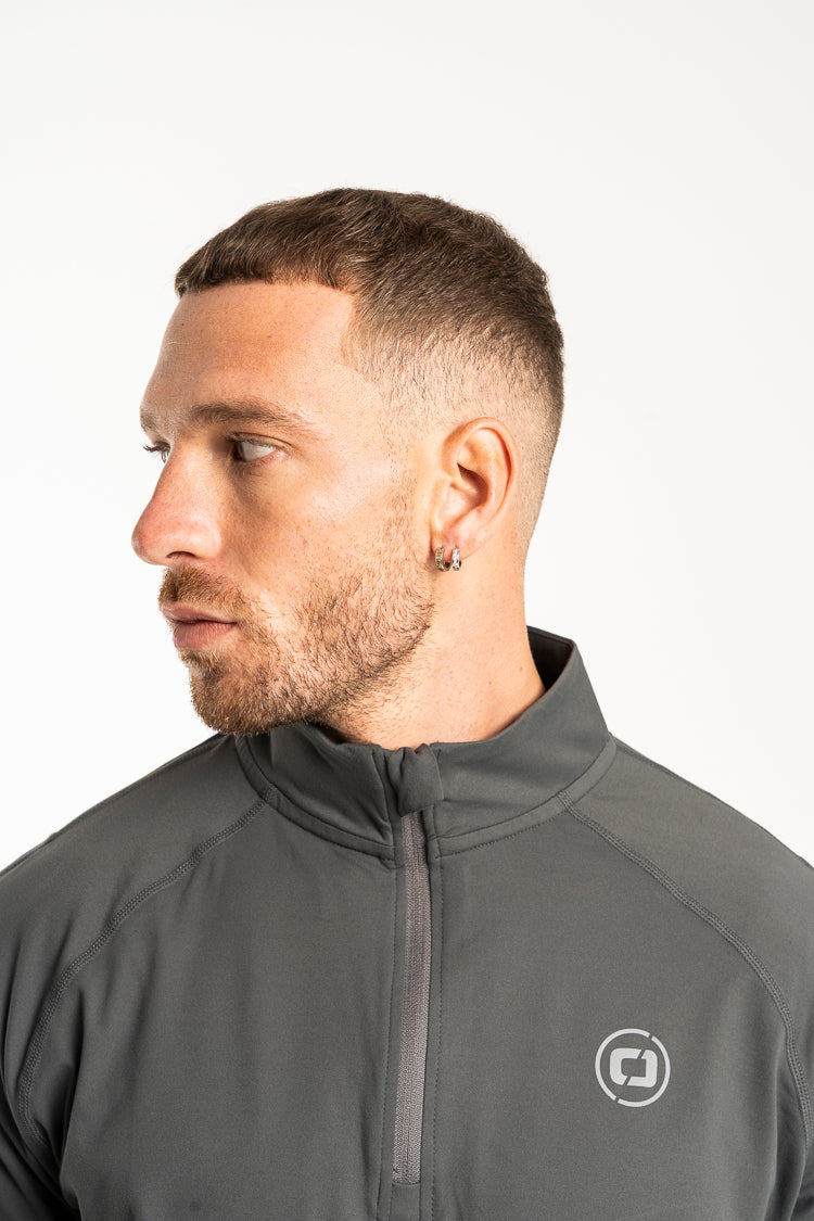 Certified Sports 1/4 ZIP Charcoal