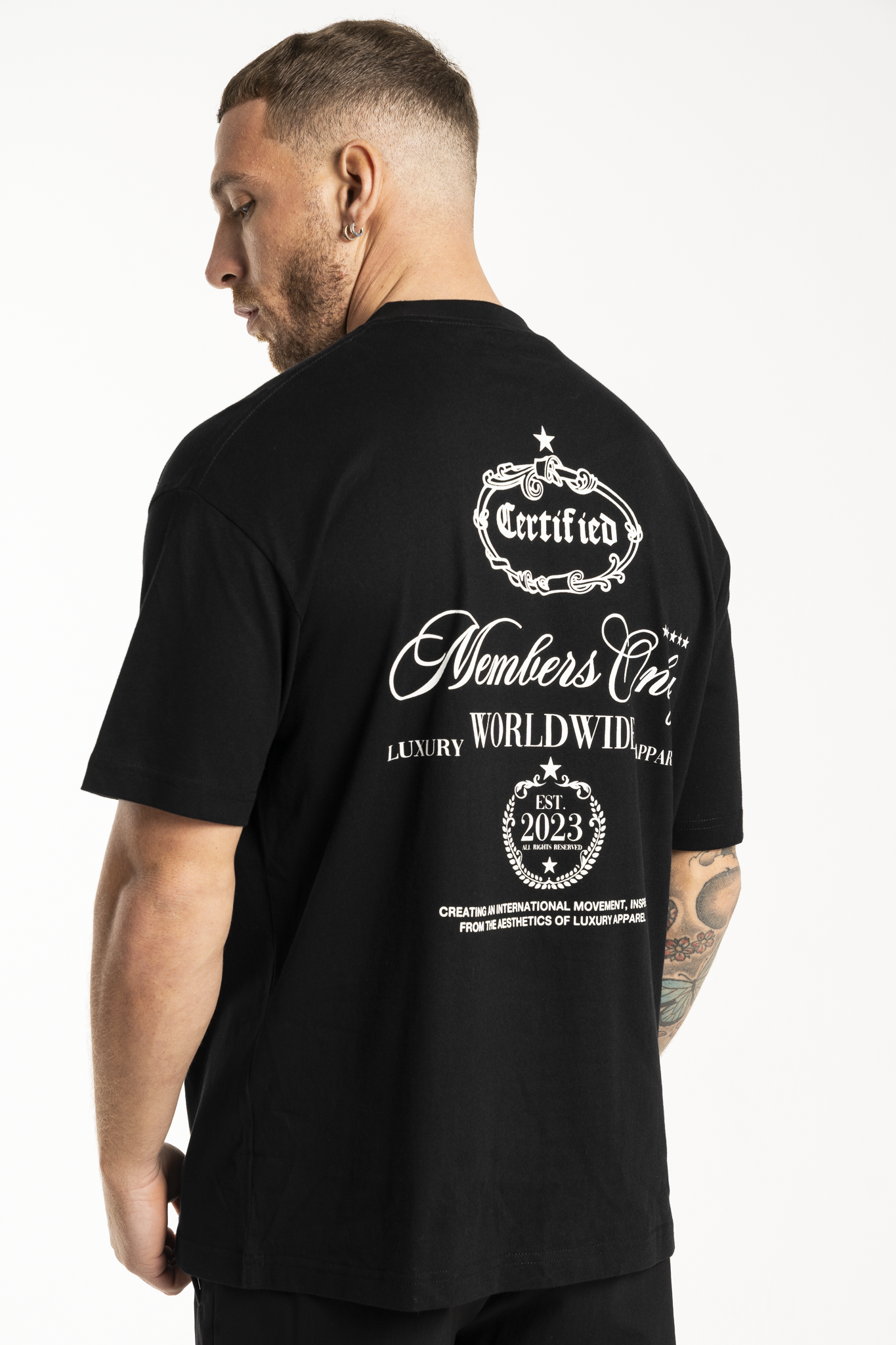 Members Club Tee White