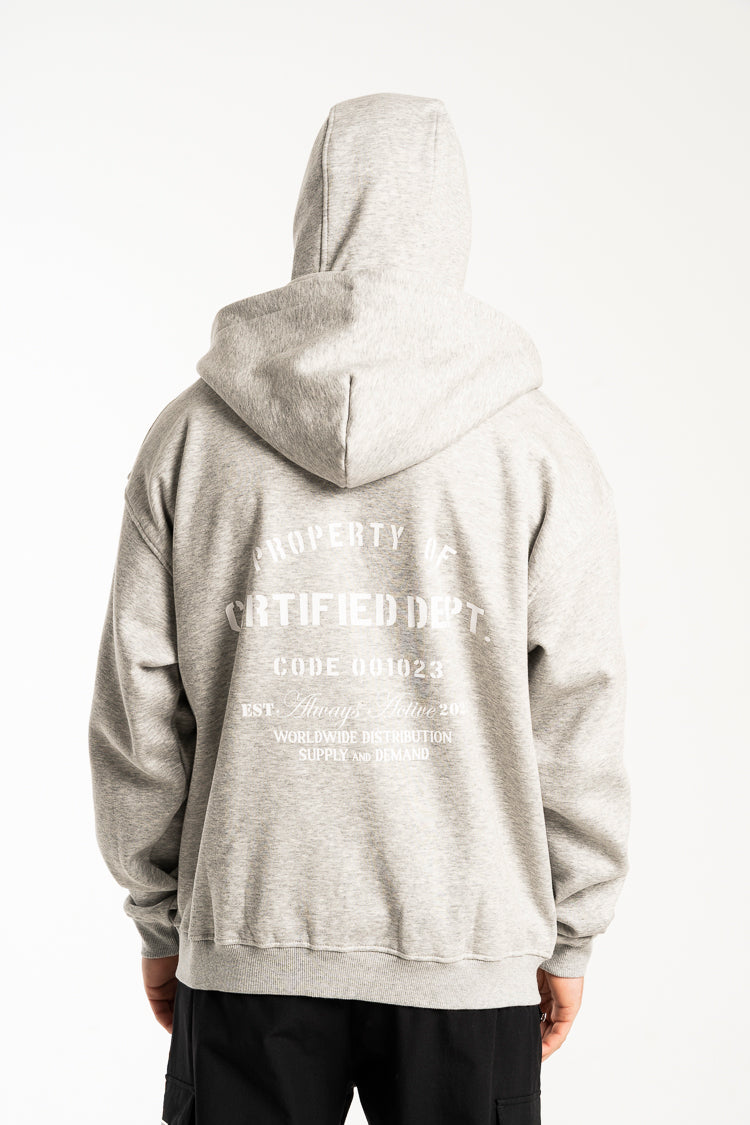 Certified Stealth Hoodie Grey