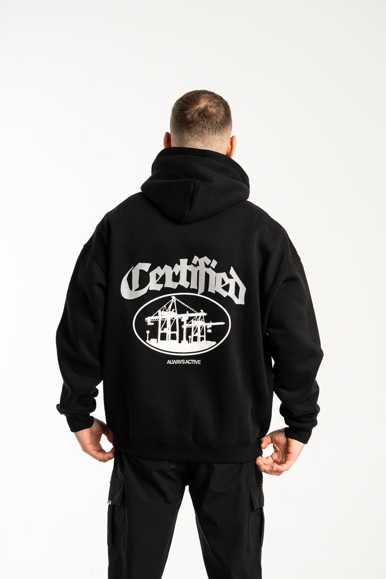Certified Distribution Co. Hoodie Black