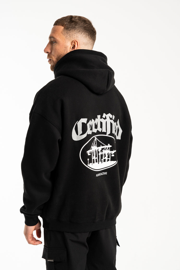 Certified Distribution Co. Hoodie Black
