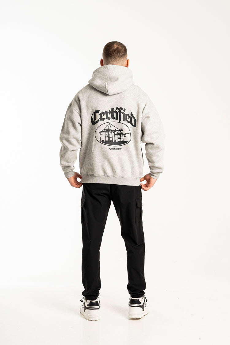Certified Distribution Co. Hoodie Grey