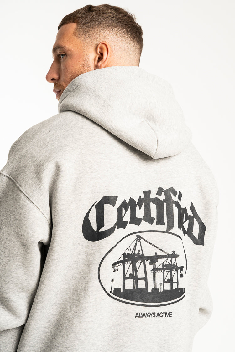 Certified Distribution Co. Hoodie Grey