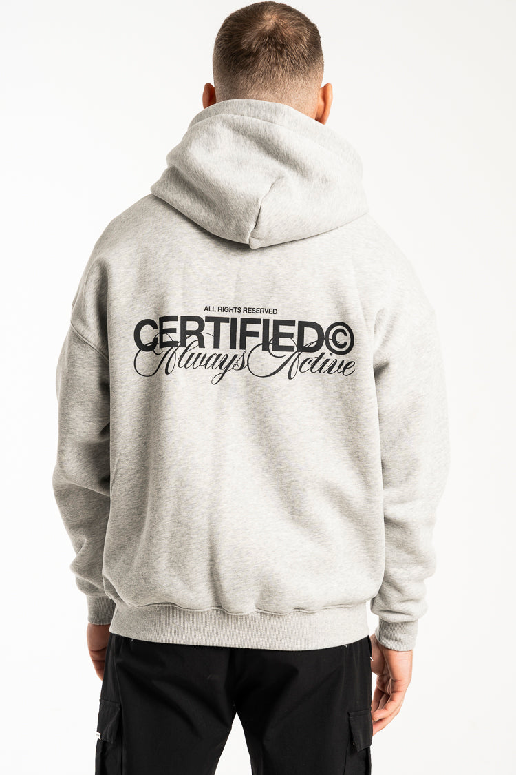 Certified Always Active Hoodie Grey