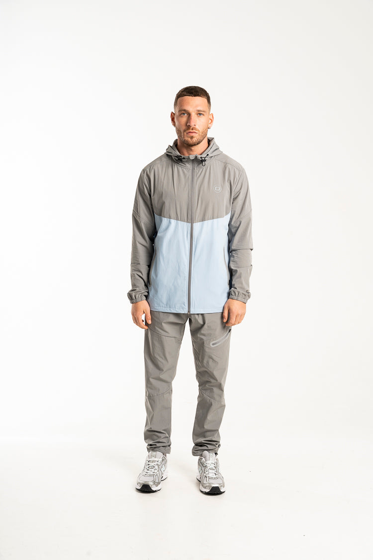 Apex Tracksuit - Grey / Blue