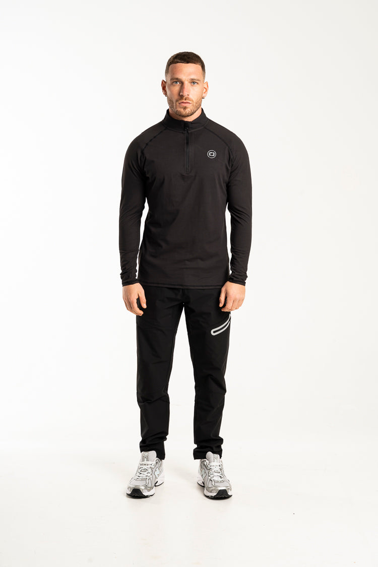 Certified Sports 1/4 ZIP Black