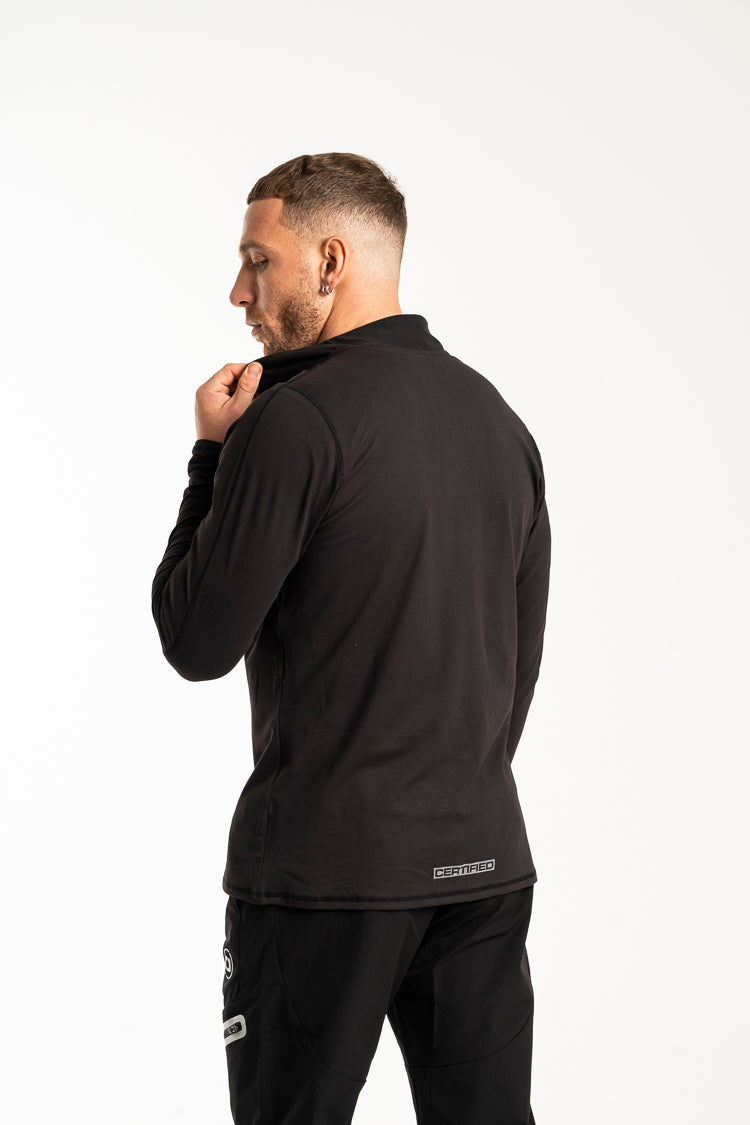 Certified Sports 1/4 ZIP Black