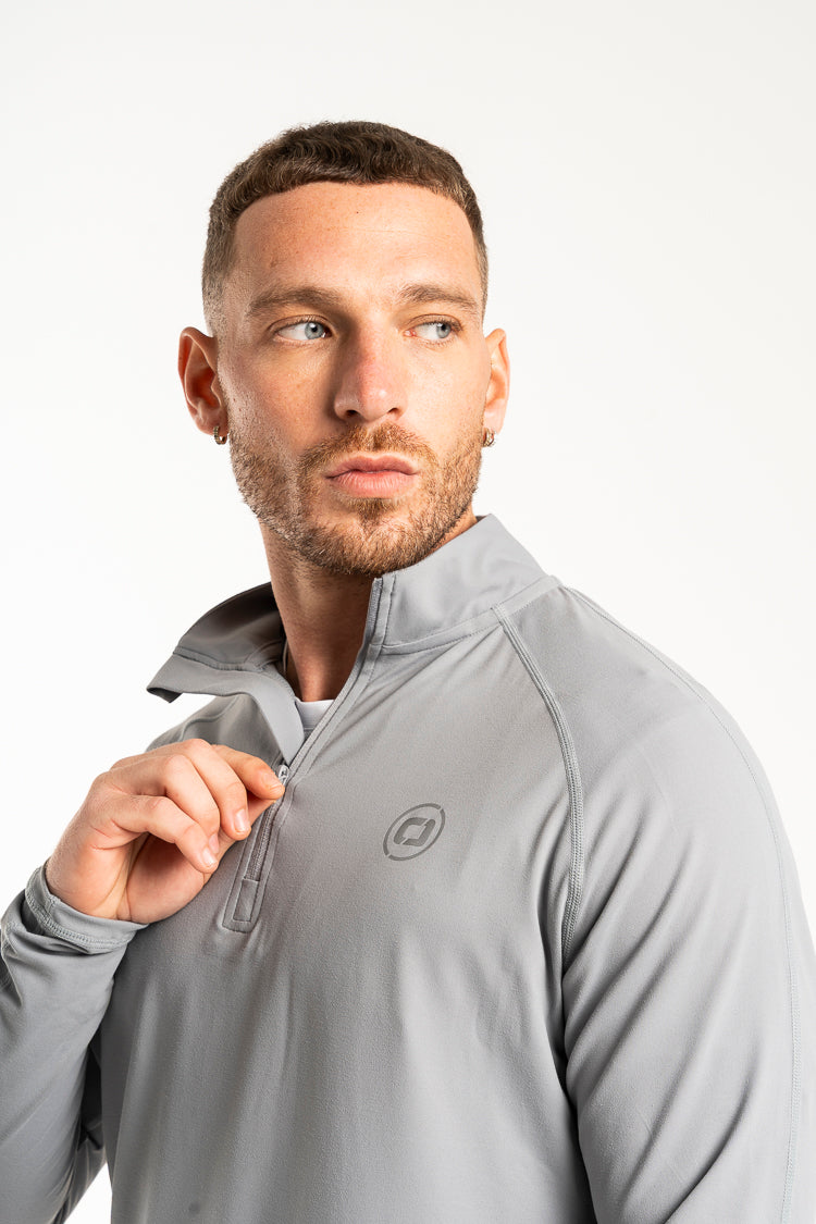 Certified Sports 1/4 ZIP Grey