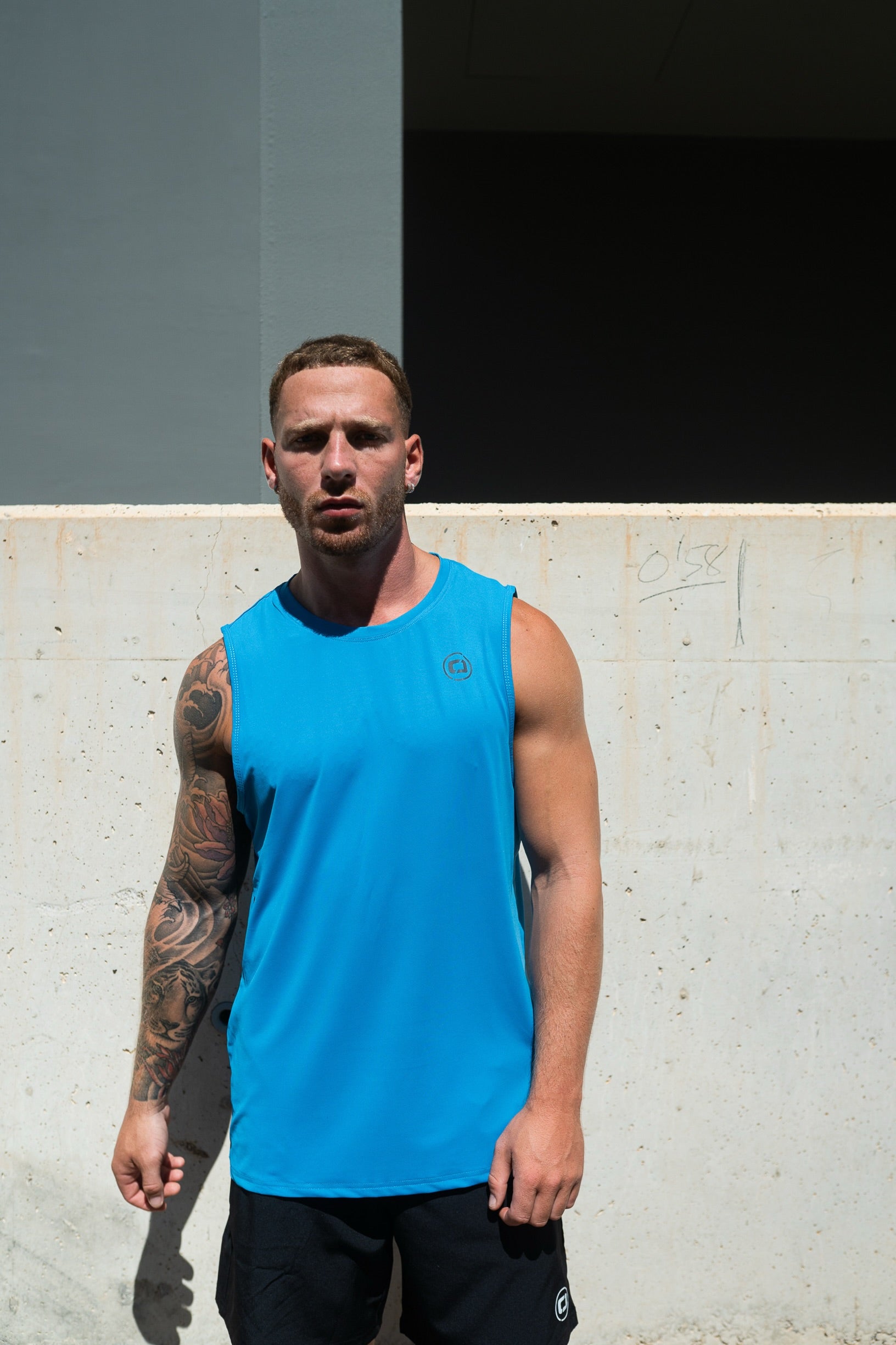 Active Vest Top Blue