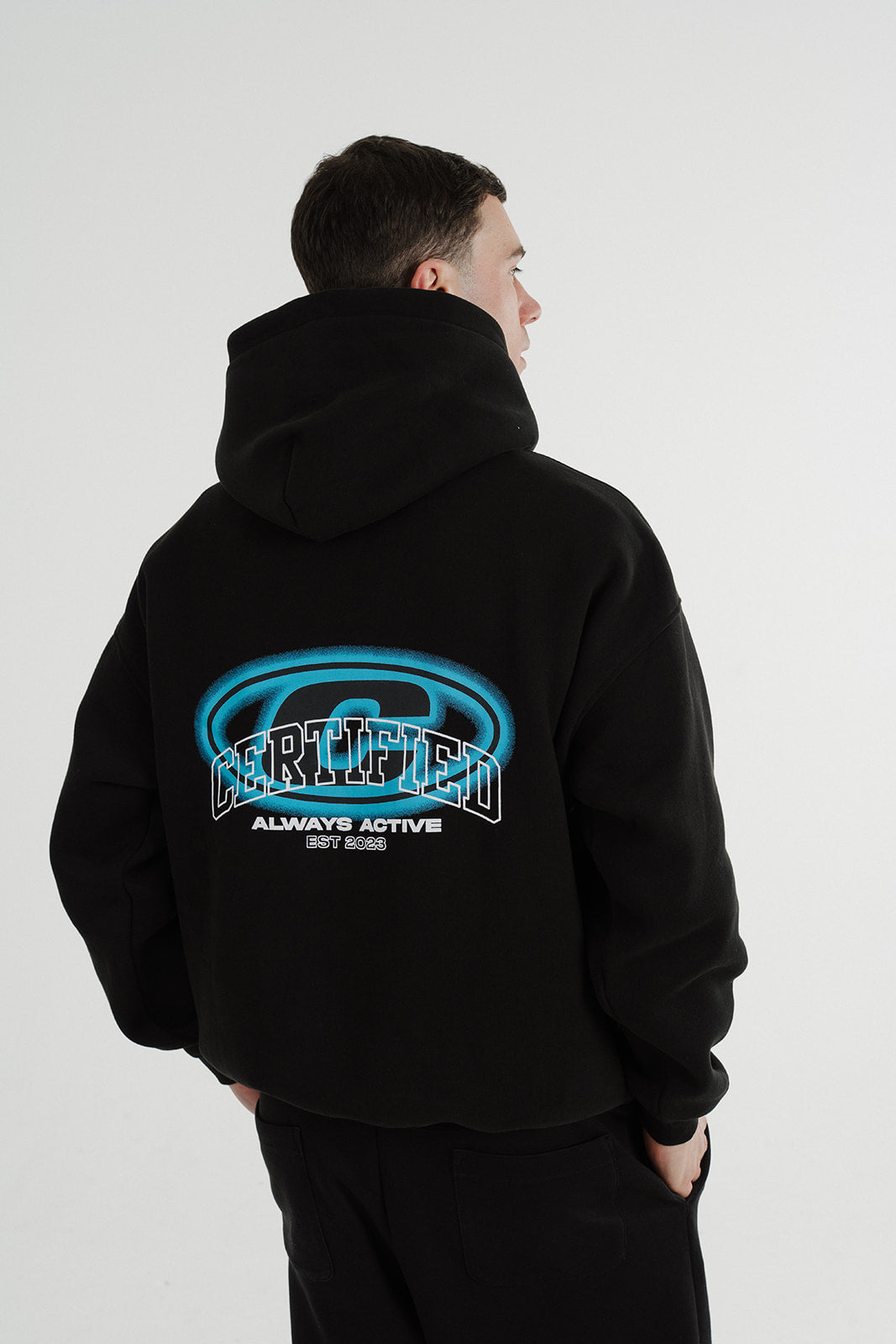 Certified Culture Hoodie Aqua Blue