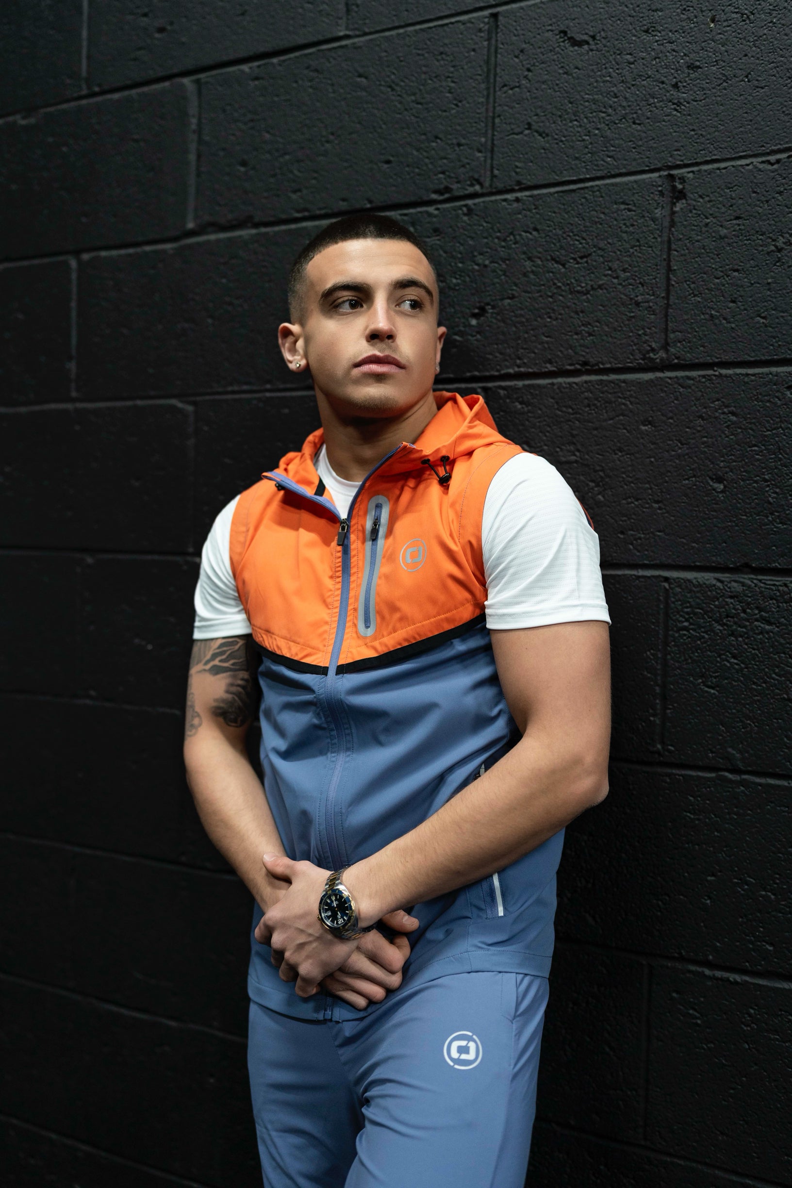 Certified Gillet Tracksuit Orange