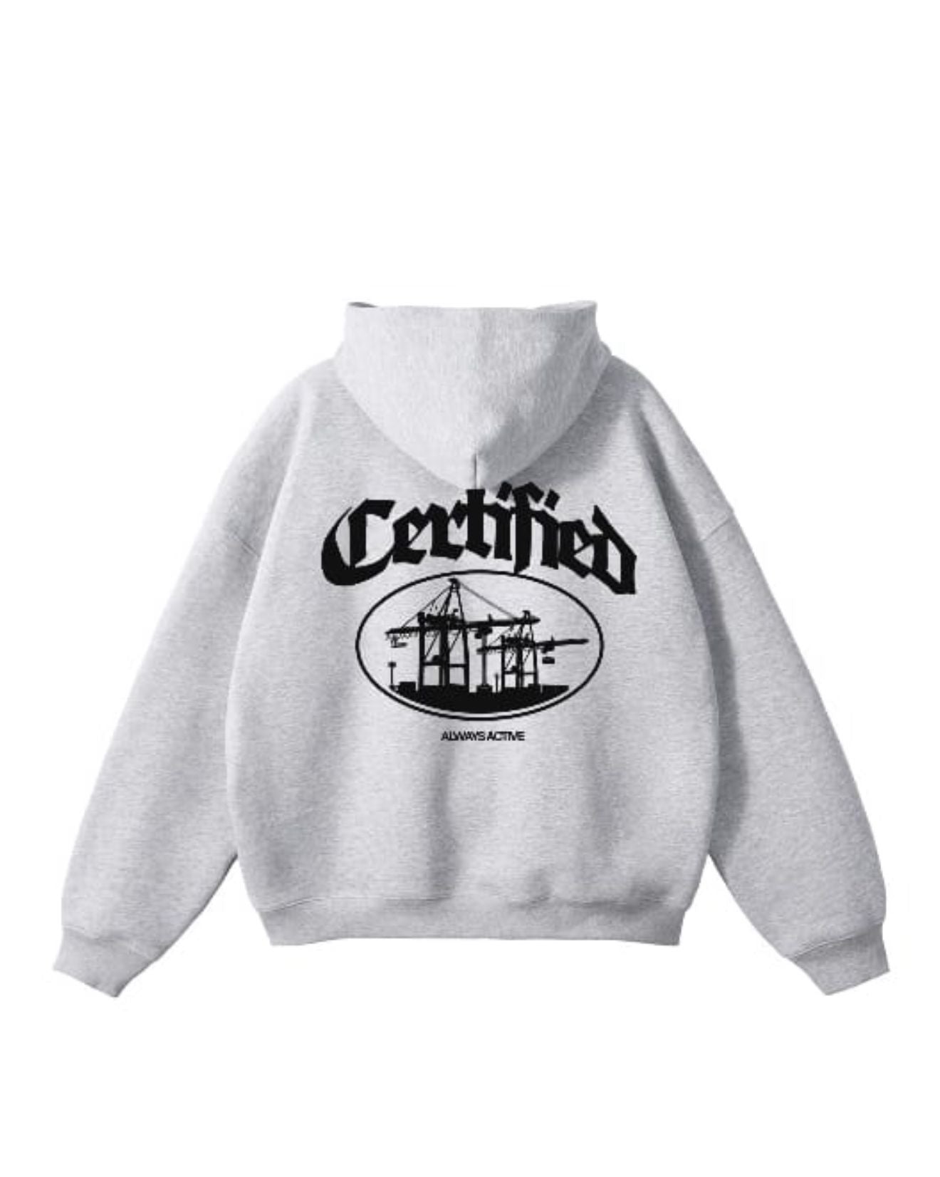 Certified Distribution Co. Hoodie Grey