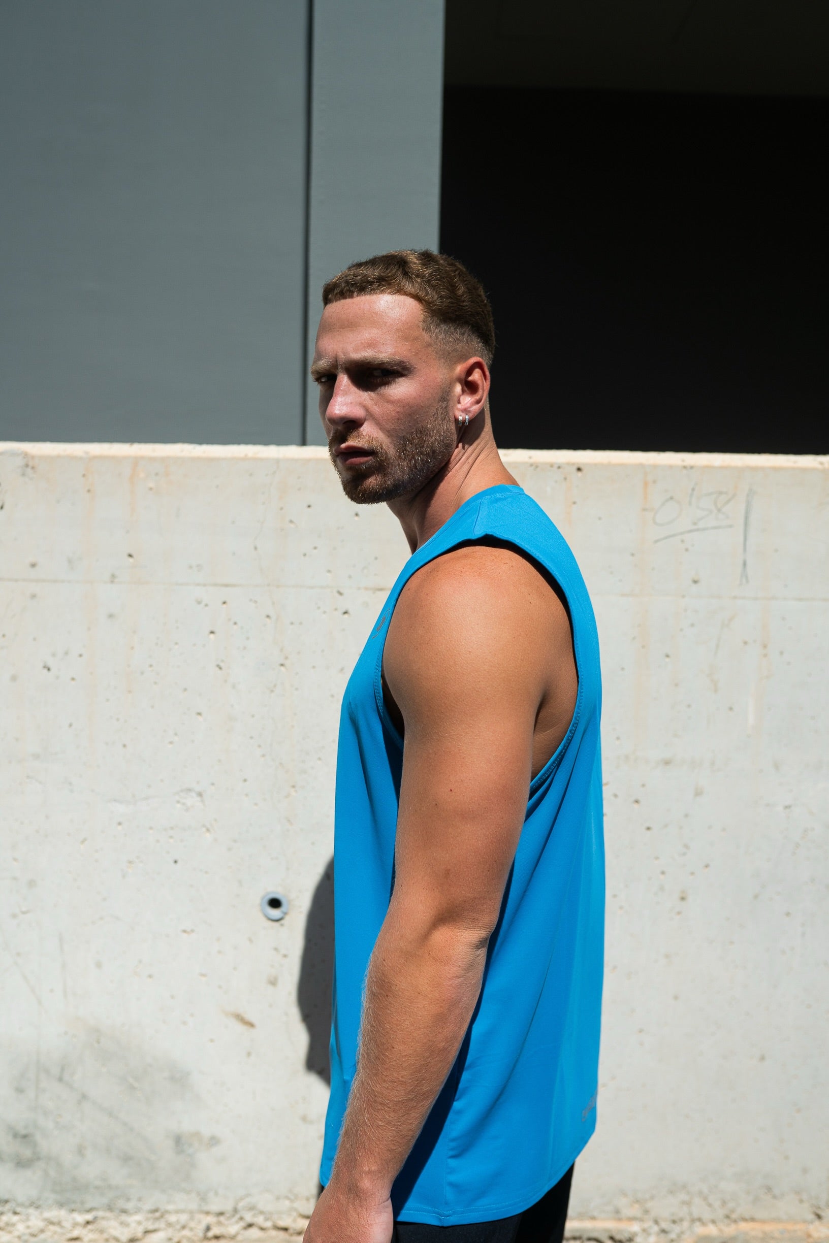 Active Vest Top Blue