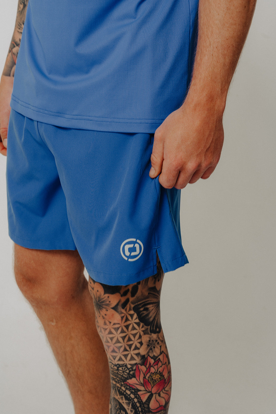 Active Shorts Blue