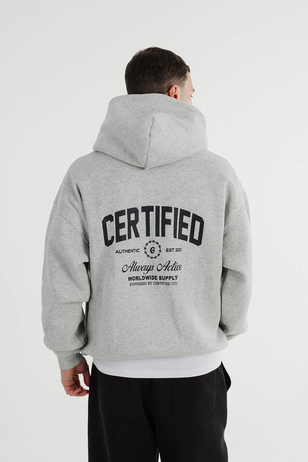 Certified Always Active Hoodie Grey