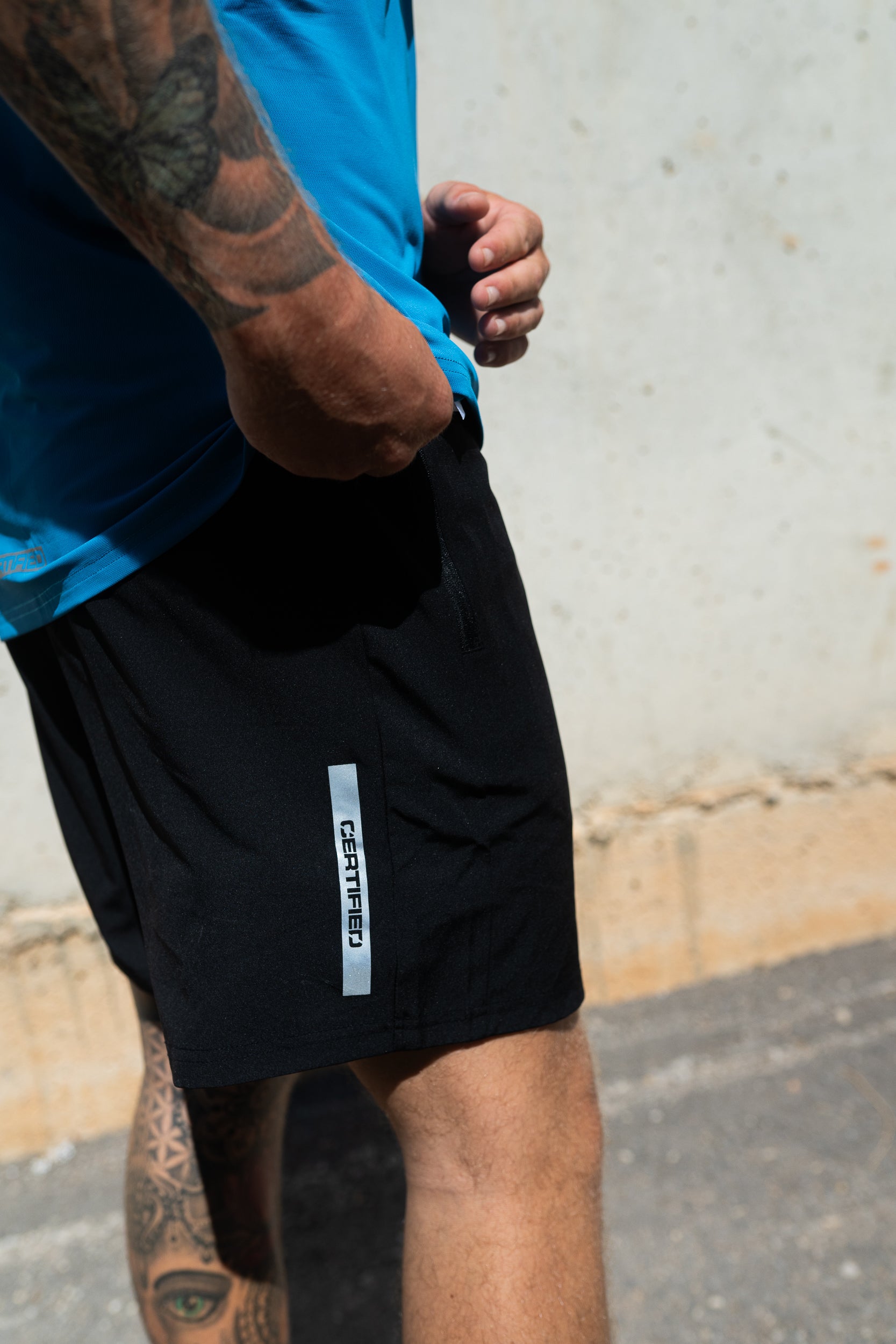 Certified Sports Short Black