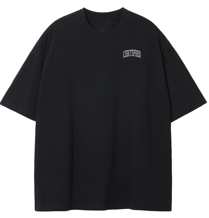 Certified Est23 T-Shirt Black/Grey