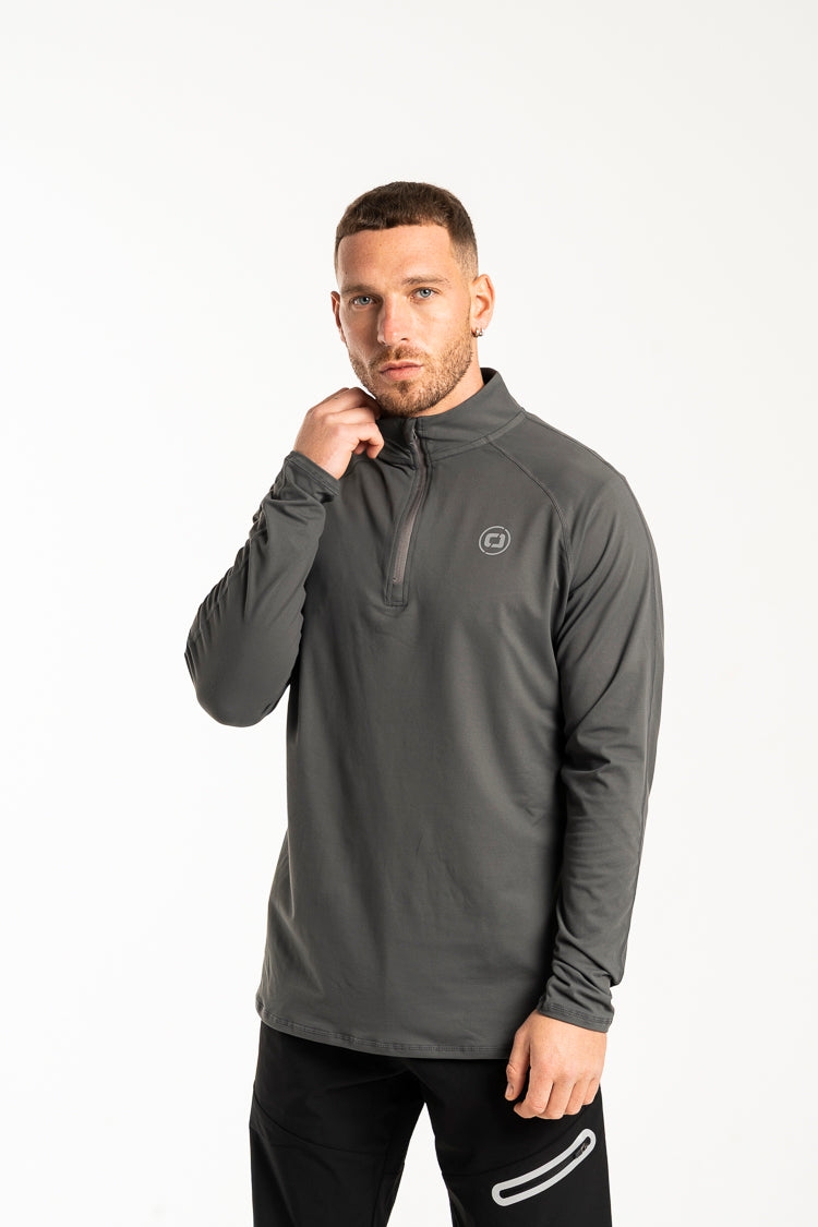 Certified Sports 1/4 ZIP Charcoal
