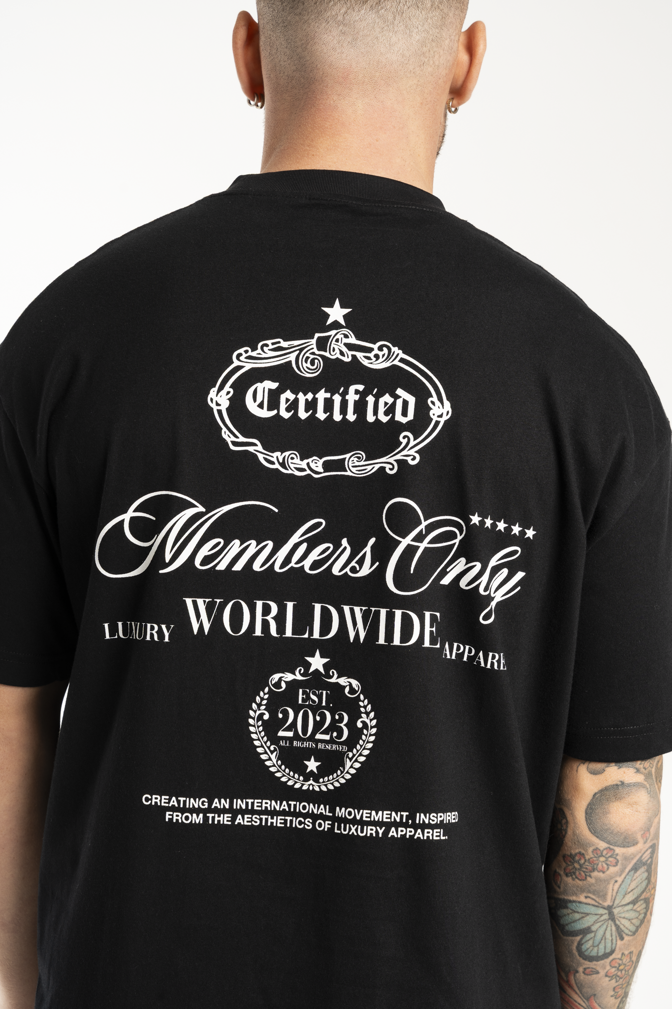 Members Club Tee White