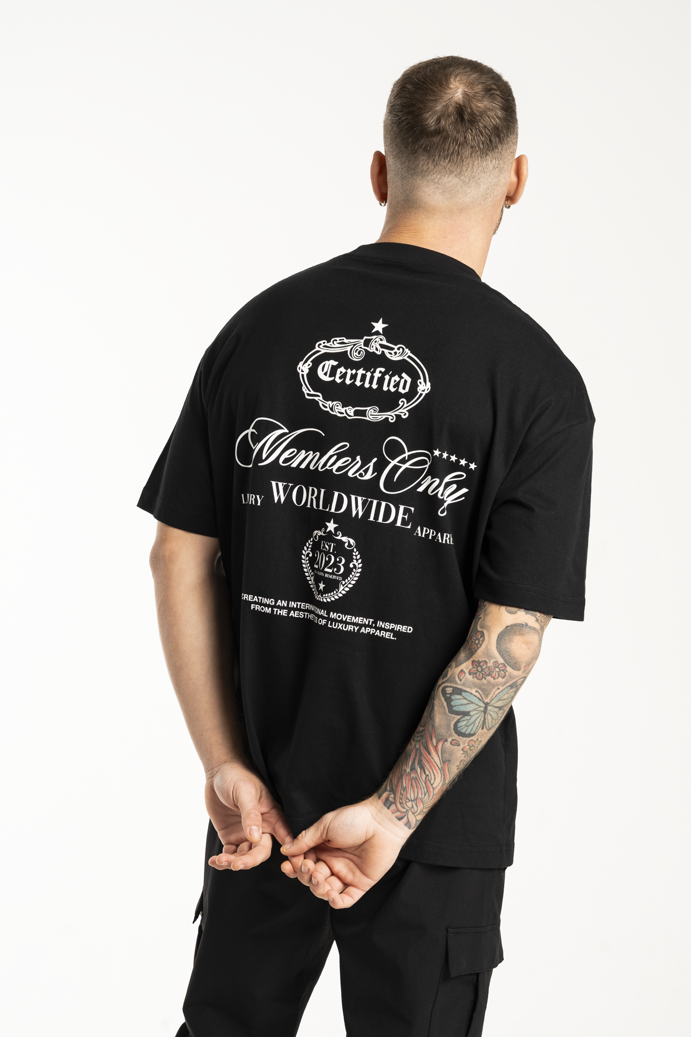 Members Club Tee White