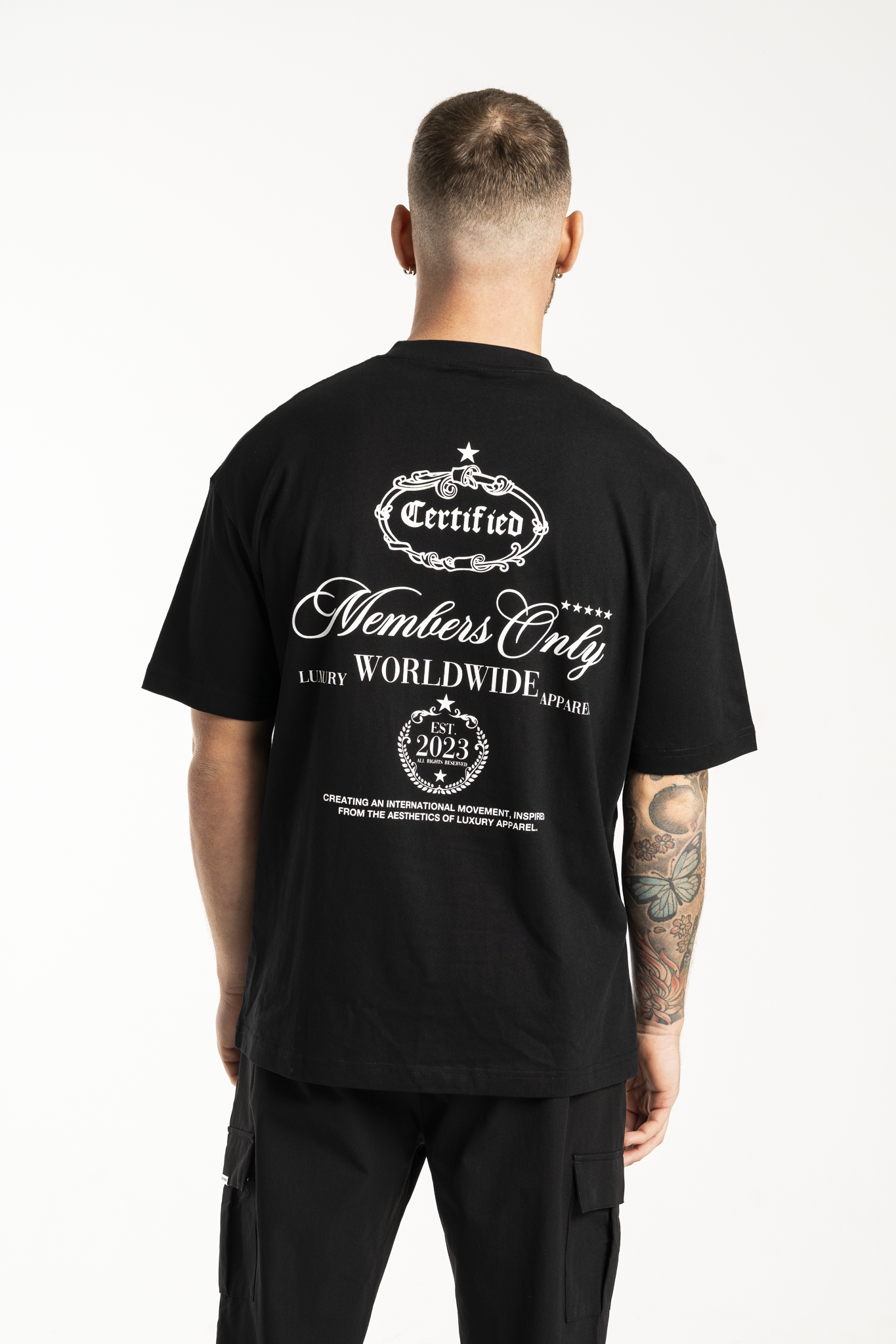 Members Club Tee White