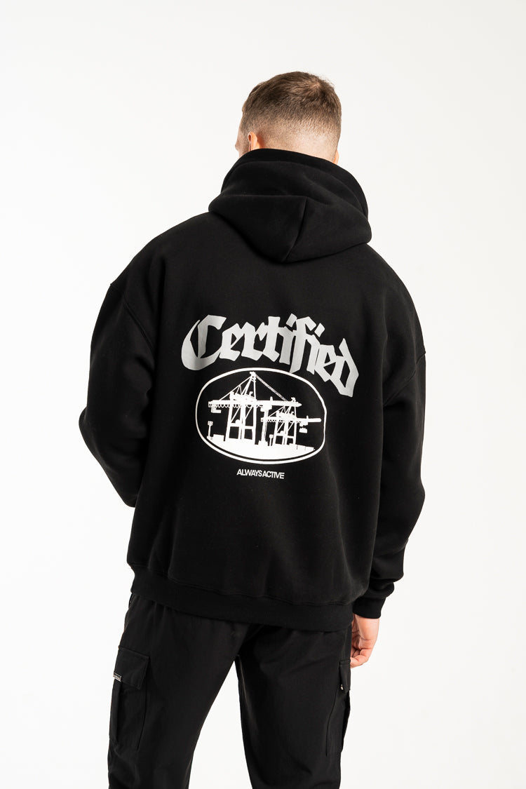 Certified Distribution Co. Hoodie Black