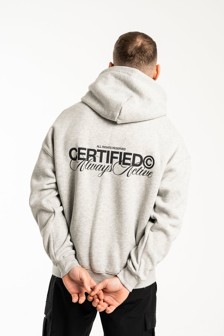 Certified Always Active Hoodie Grey