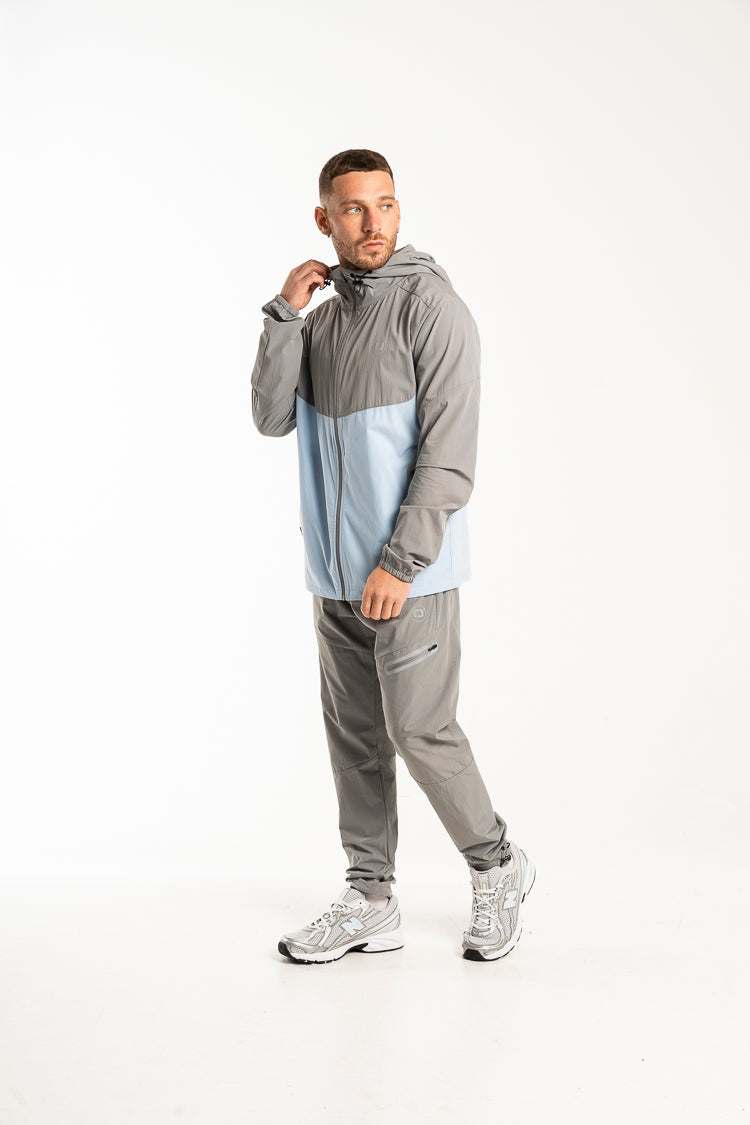 Apex Tracksuit - Grey / Blue