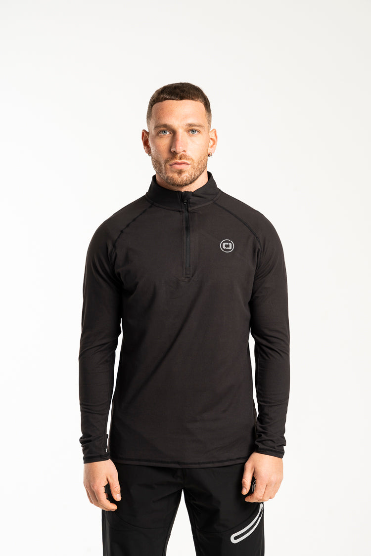 Certified Sports 1/4 ZIP Black