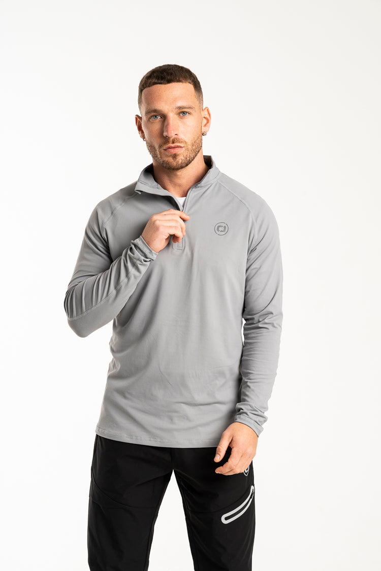 Certified Sports 1/4 ZIP Grey
