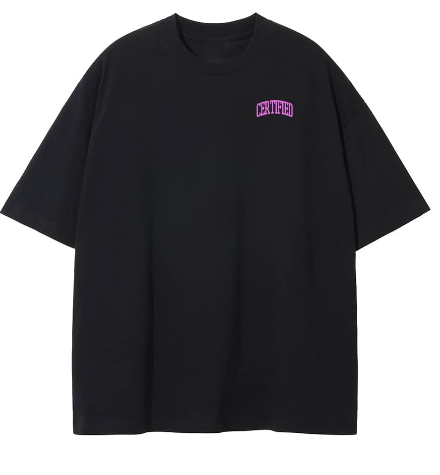 Certified Est23 T-Shirt Black/Pink