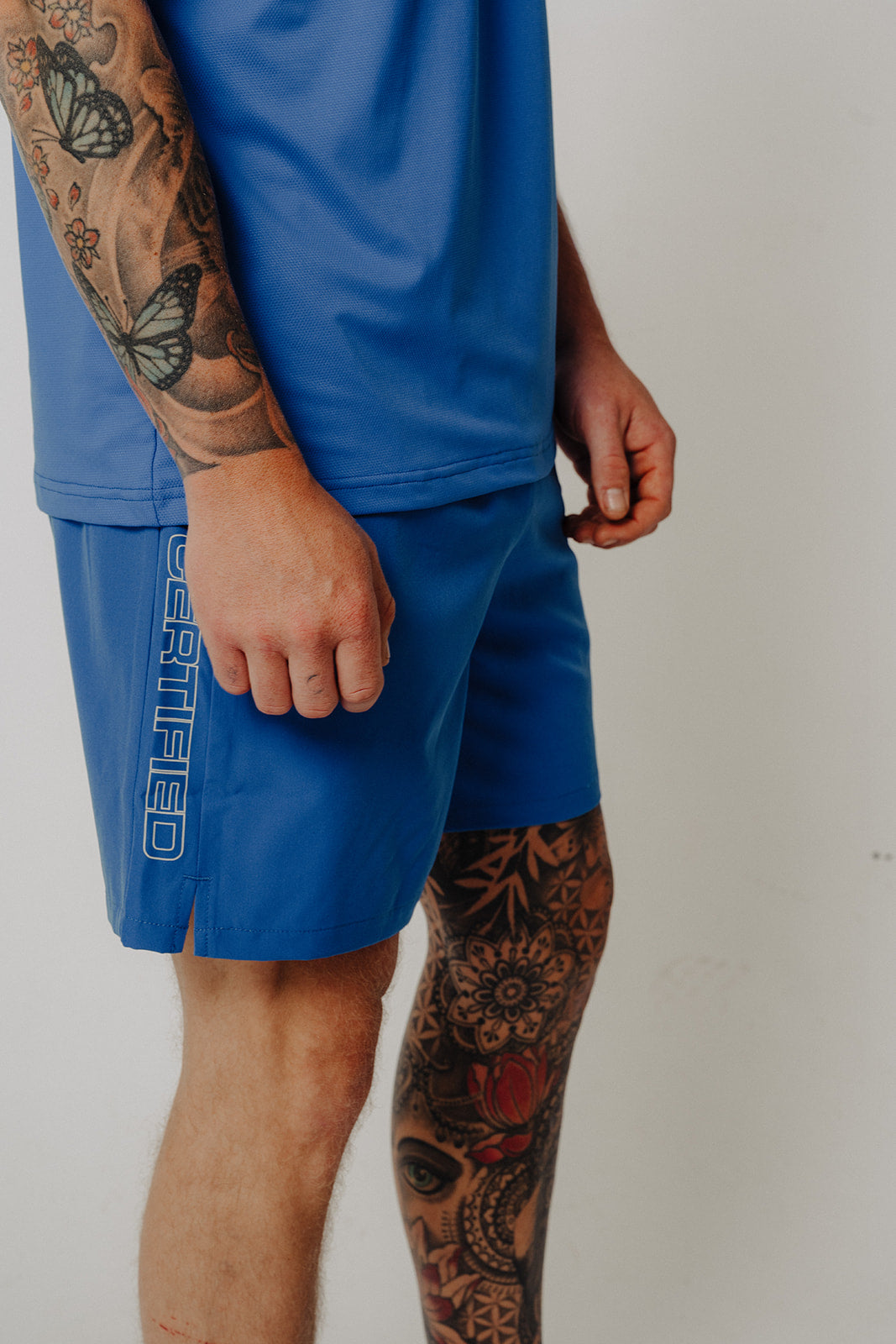 Active Shorts Blue