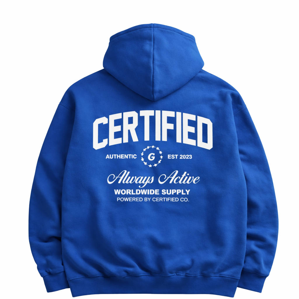 Certified Always Active Hoodie Blue (Limited Edition)